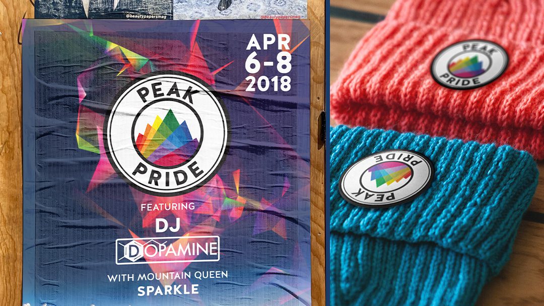 Peak Pride poster and toque mockups small