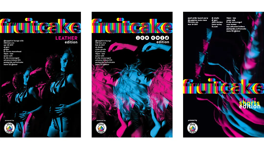 Fruitcake poster series