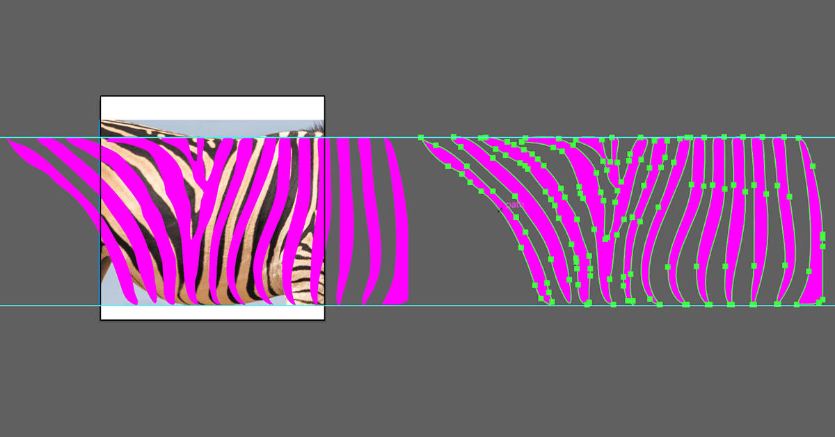 duplicating the zebra pattern part one