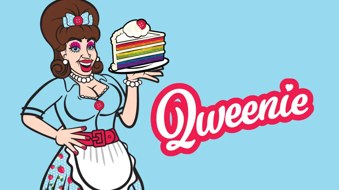 Qweenie the Qweenoa Bakery mascot