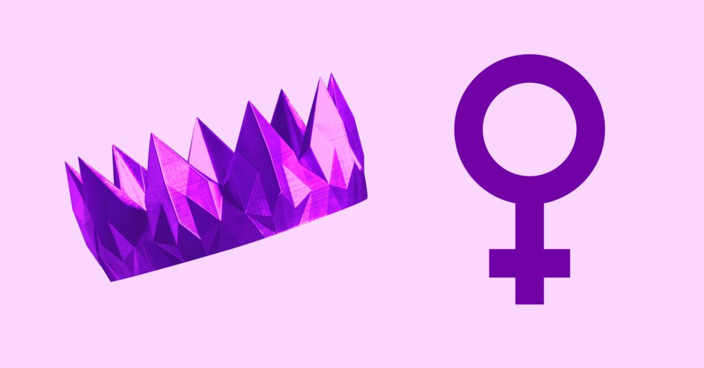 Purple has a royal history as well as a herstory with feminism.